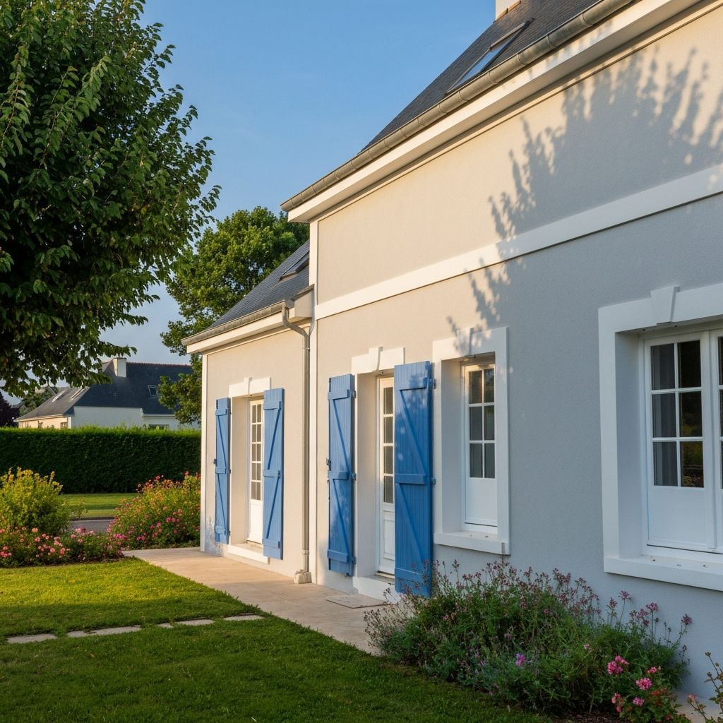 Peinture extérieure maison