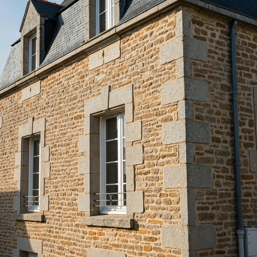 Rénovation façade pierre